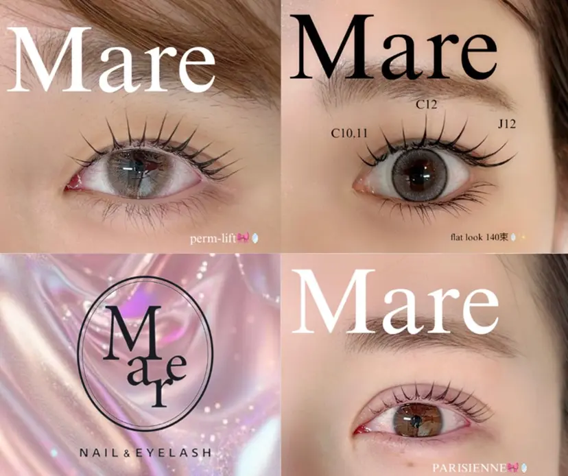 Mare アイラッシュの掲載