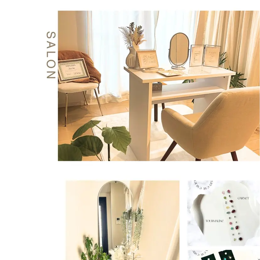 耳つぼジュエリー calmiの掲載