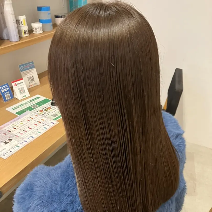 riru/髪質改善/ 透明感カラーの掲載