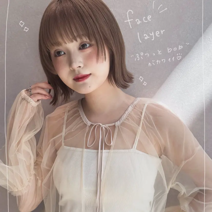 Aya/ボブ/ ショート/表参道の掲載