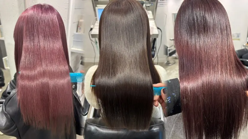 髪質改善ストレート /暖色カラー🎀🪞の掲載