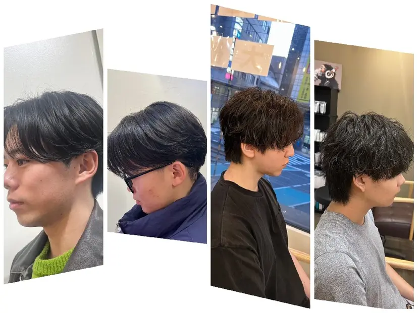 🫟メンズパーマモデ ル募集中🫟✂藤原の掲載