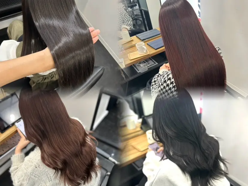 透明感カラー特化/ 髪質改善/ちなの掲載
