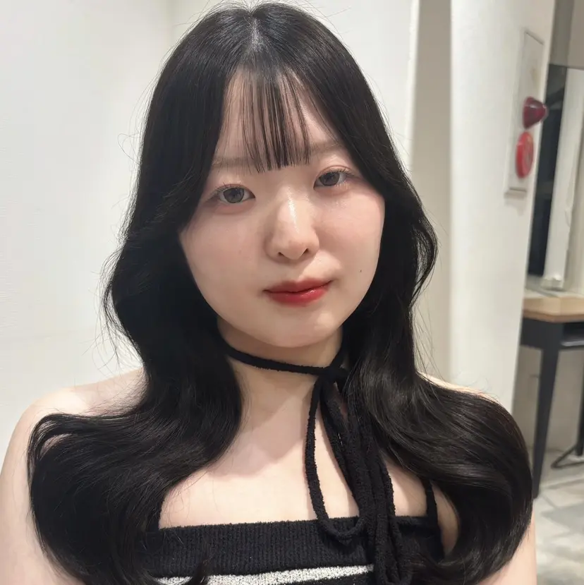 韓国レイヤー顔周り カット髪質改善の掲載