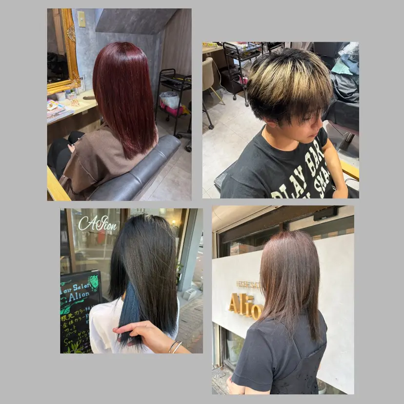Hare salon Alion　Jinの掲載