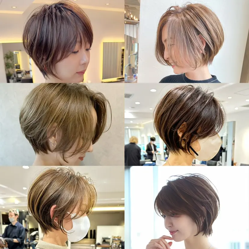 無料カットモデル/ 大人ショート/荒砂の掲載