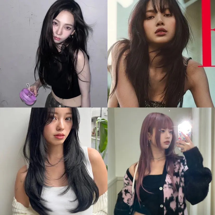 rioカット無料縮毛 矯正♡韓国レイヤーの掲載