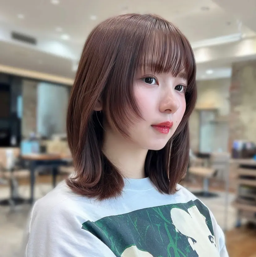 新宿✨顔周りカット 韓国ヘア/坂本亜裟海の掲載