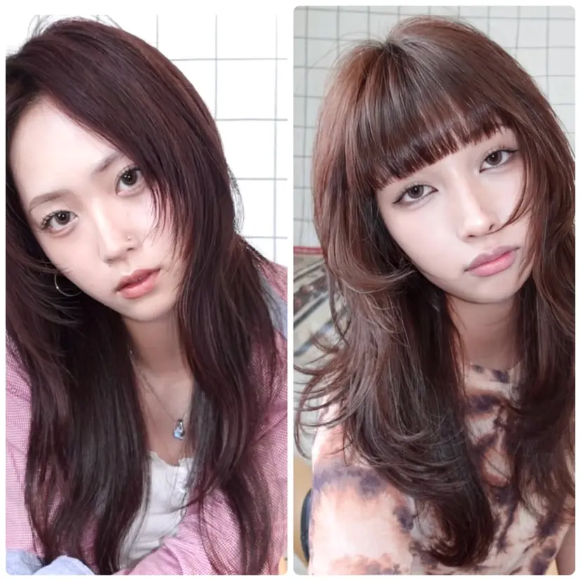レイヤーカット ダブルカラーの掲載