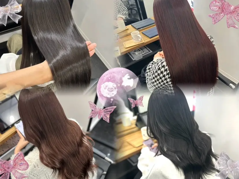 透明感カラー特化/ 髪質改善/ちなの掲載