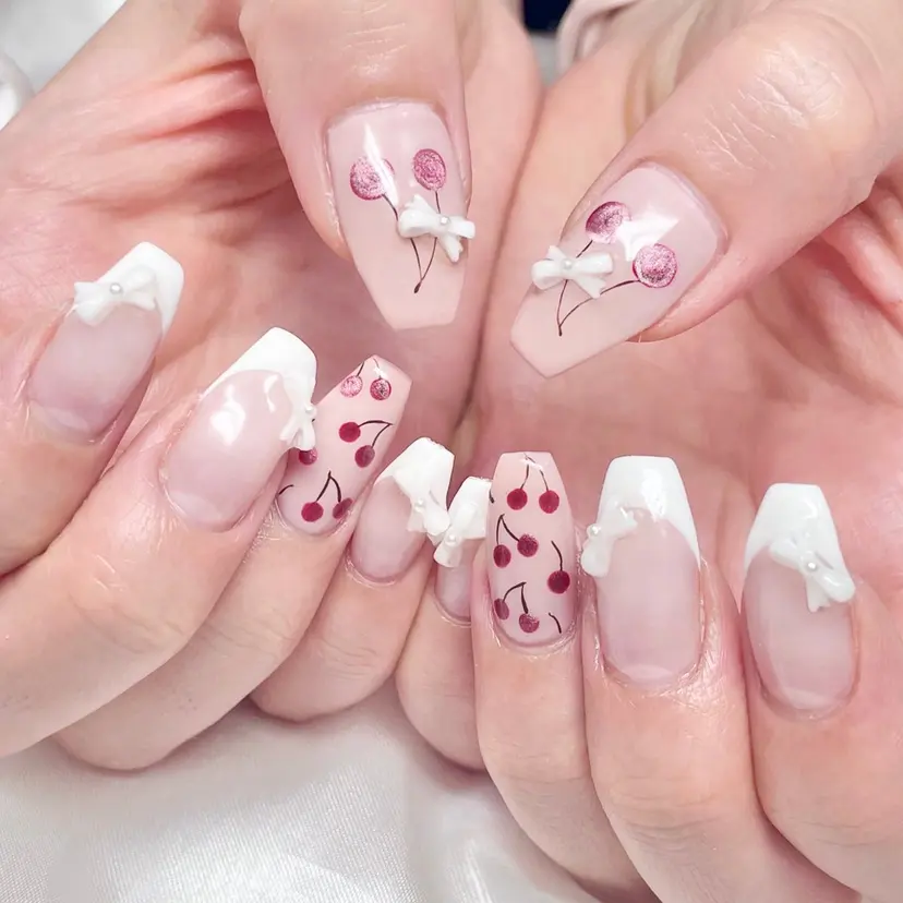 痛ネイル/ワンホン/ フィルイン/長さだしの掲載