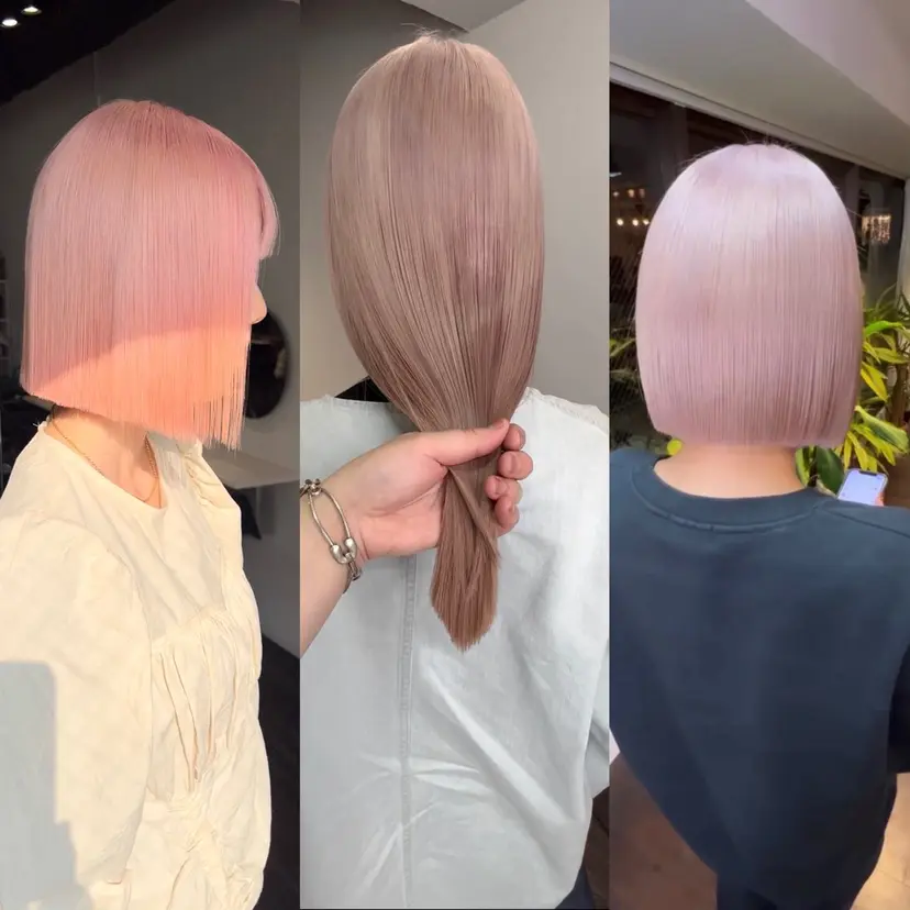 艶ハイトーンカラー/ 梅田美容室/runaの掲載