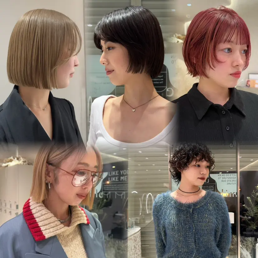 mei 🌔 ショート・ボブカットの掲載