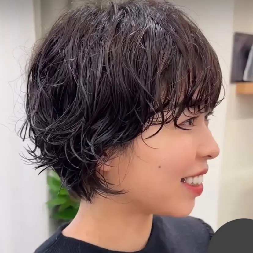 ショートパーマ✂️ 無料カット🔥すかいの掲載