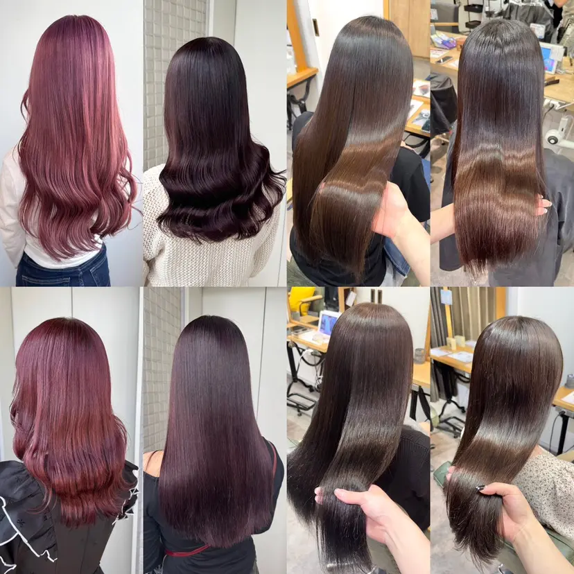 艶髪縮毛矯正/ヘアメ 艶暖色カラー/ひふみの掲載