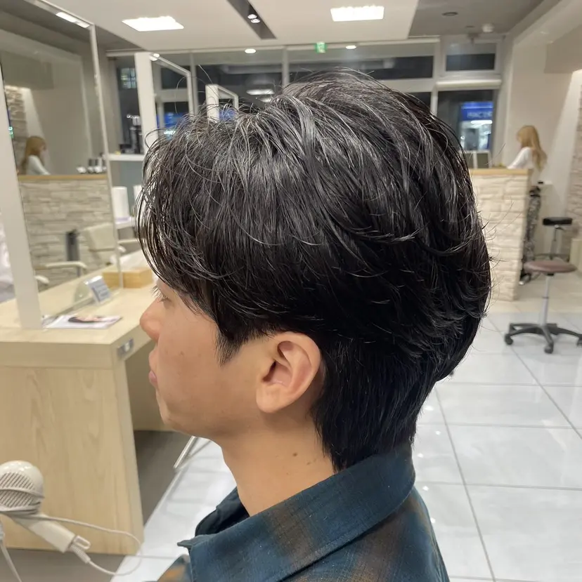 メンズパーマ特化💠 ダウンパーマ//りなの掲載