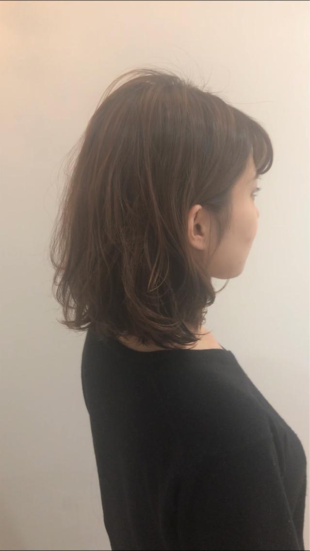 最高のミディアム パーマ セット楽 無料のヘアスタイル画像