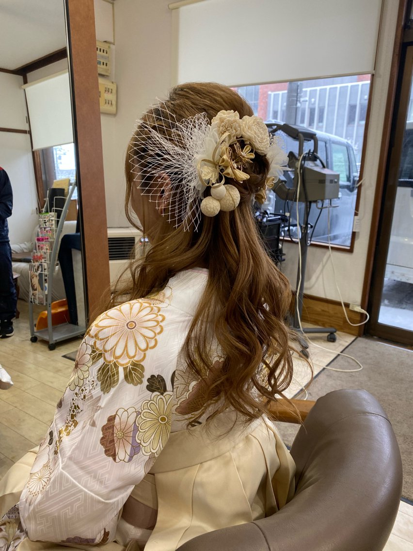 マツエク・まつげパーマデザインカタログ「ヘアセット」by