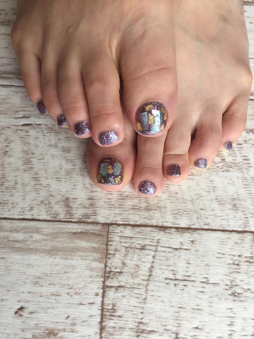 フットネイル 21年夏人気のフットネイル ペディキュア のネイルデザイン ネイルアートカタログ 54ページ目 ミニモ