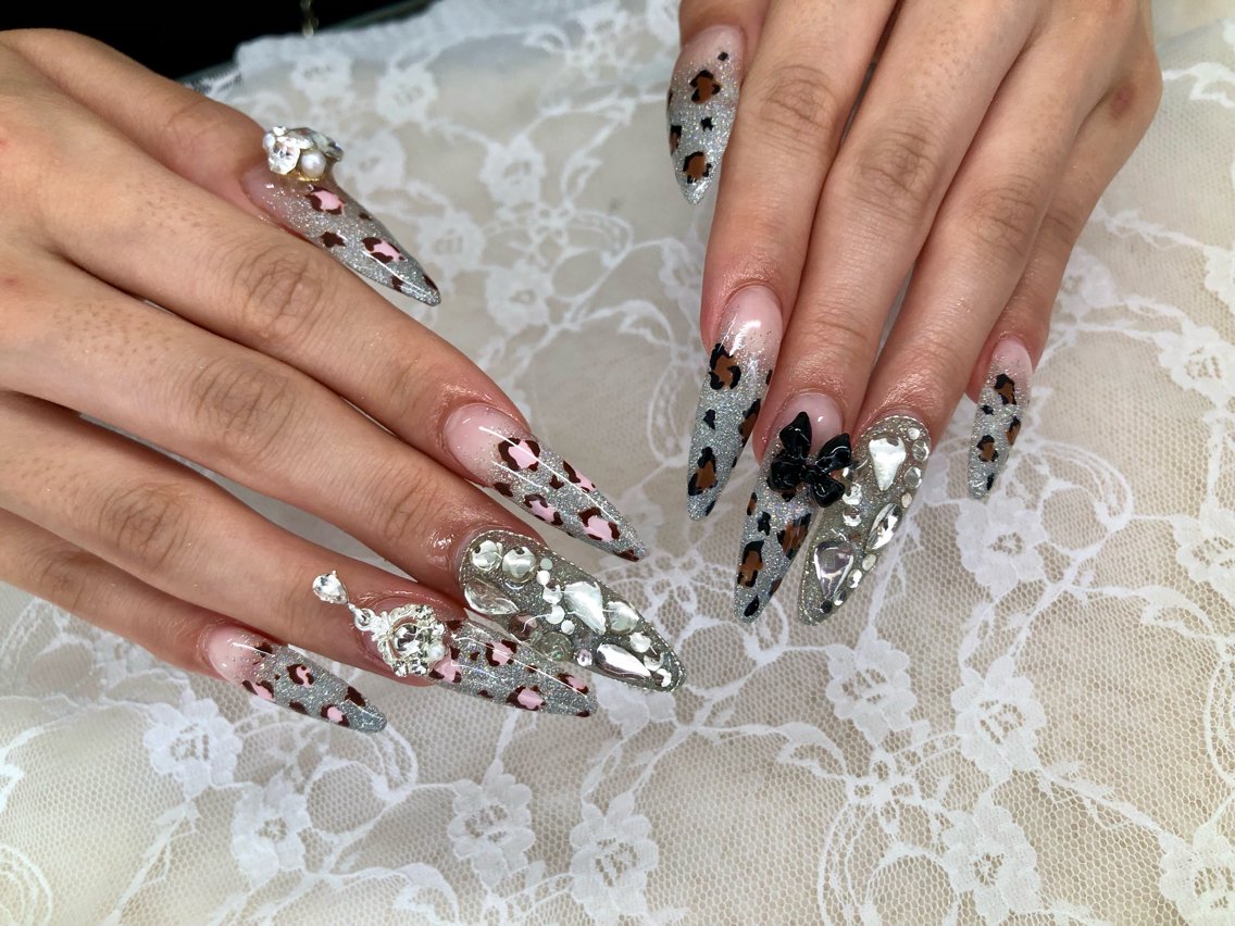 なお　スーパーロングネイル 2枚max #スーパーロングネイル 🐉🔥crossnail渋谷