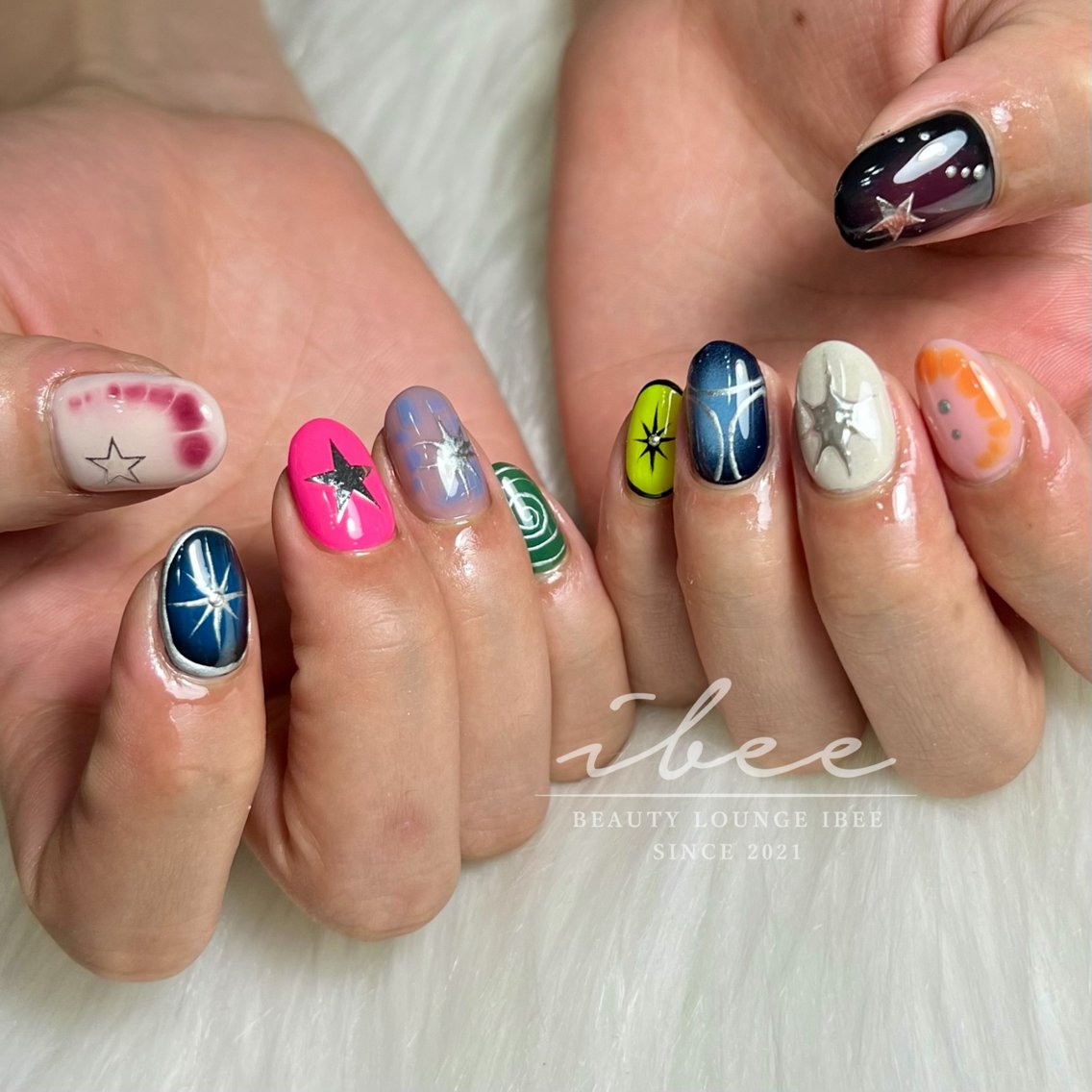 ネイルデザイン・アートカタログ byibee nail yumi(beauty lounge ibee