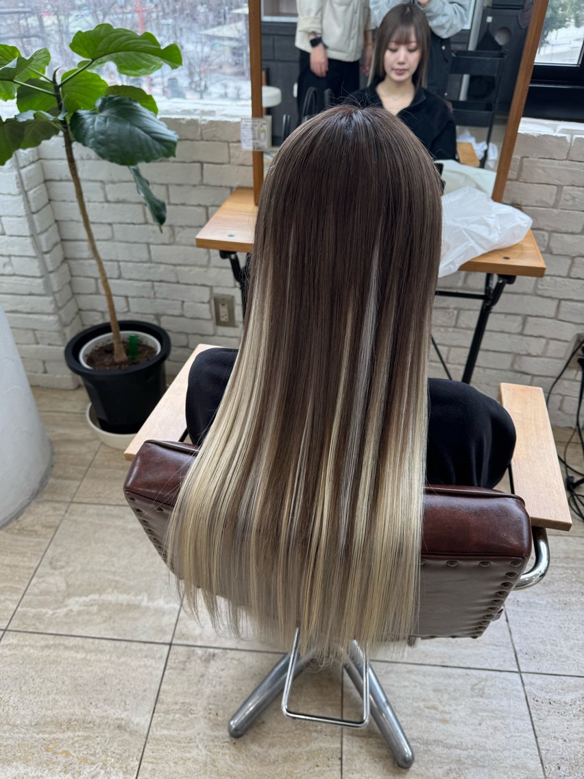 韓国羽エクステ55枚｜belle / Honoka(hair make belle所属)のヘア