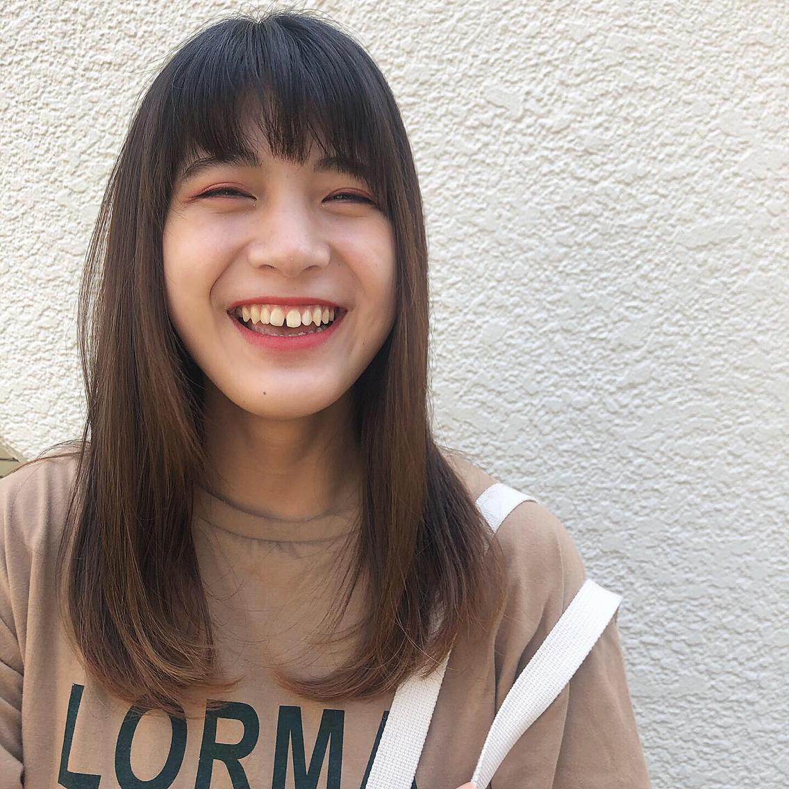 元のロング ストレート レイヤーカット 最高のヘアスタイルのアイデア