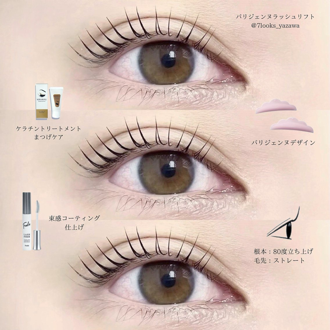 埼玉県でパリジェンヌラッシュリフトが上手いマツエク・マツパ＆人気