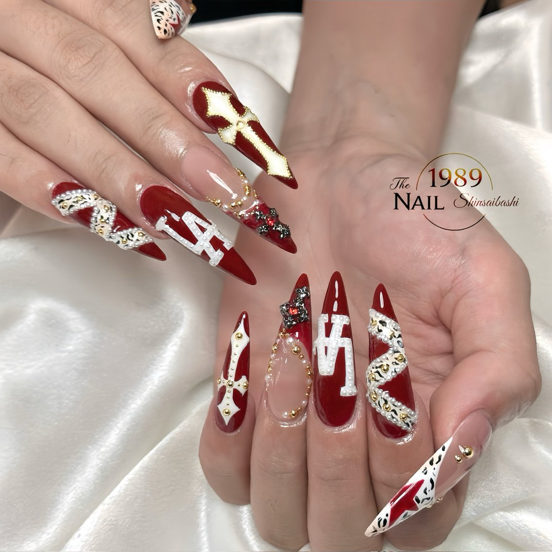ネイルデザイン・アートカタログ「※追加パーツ有料」byThe 1989 Nail