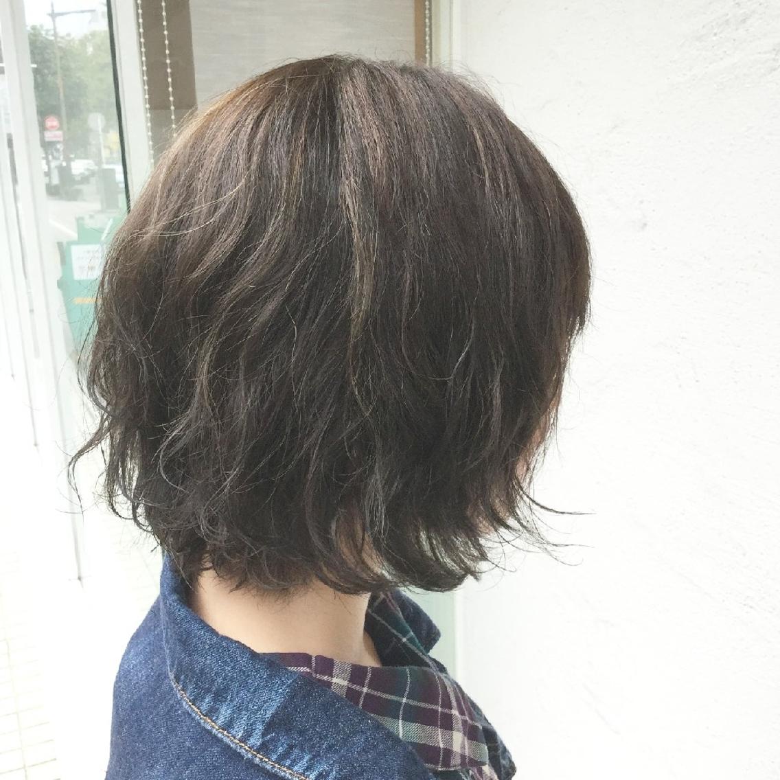 最新のhdウェーブ ゆる ショート ボブ パーマ 最高のヘアスタイルのアイデア