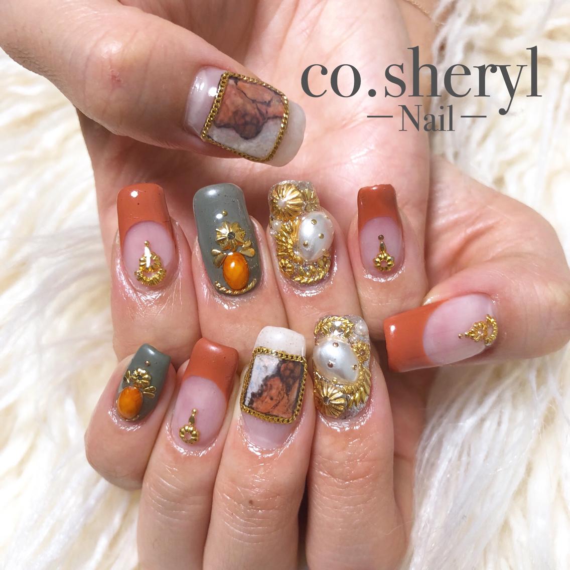 美容室heart2nd内co Sheryl所属 Co Sheryl ａｉｋａのネイルデザイン ミニモ