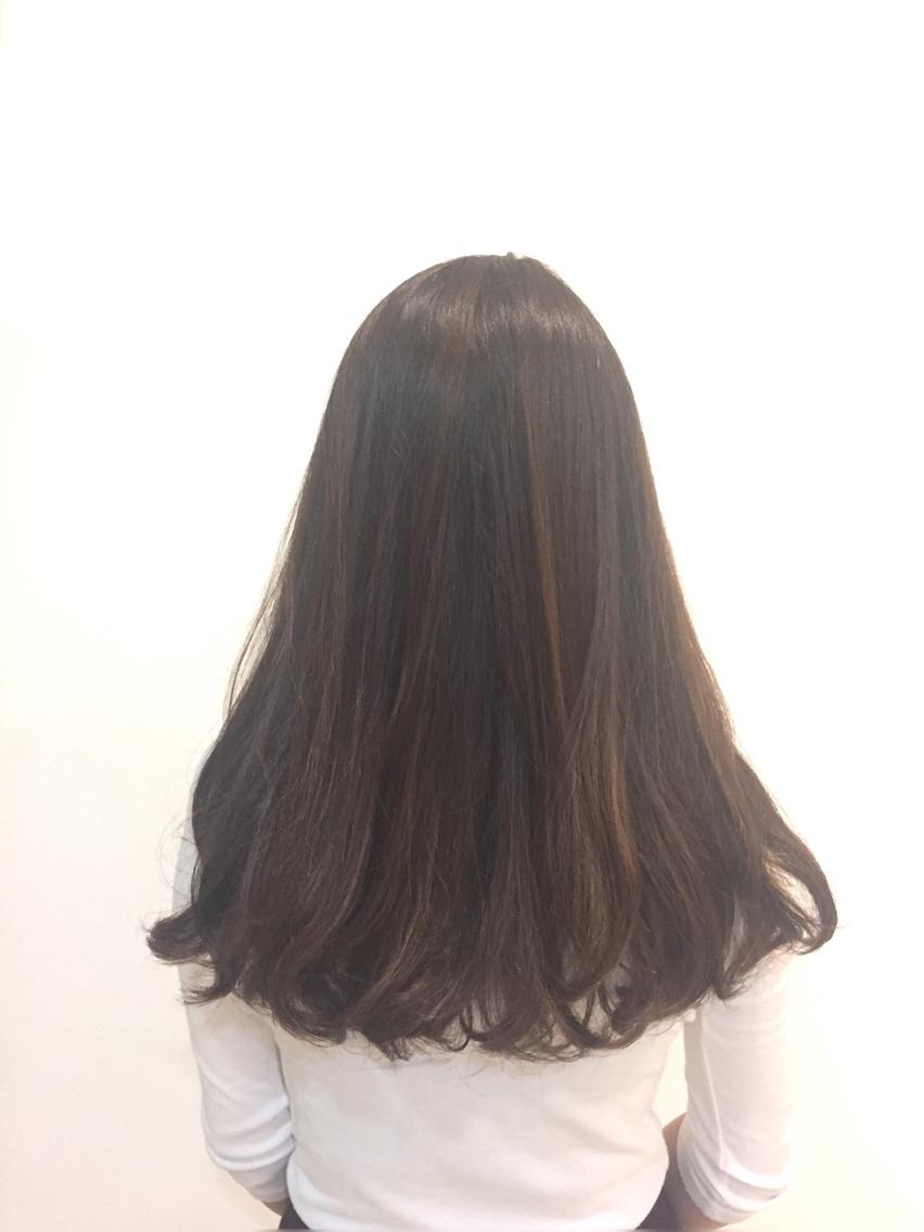 元のデジタル パーマ ロング 黒髪 最高のヘアスタイルのアイデア