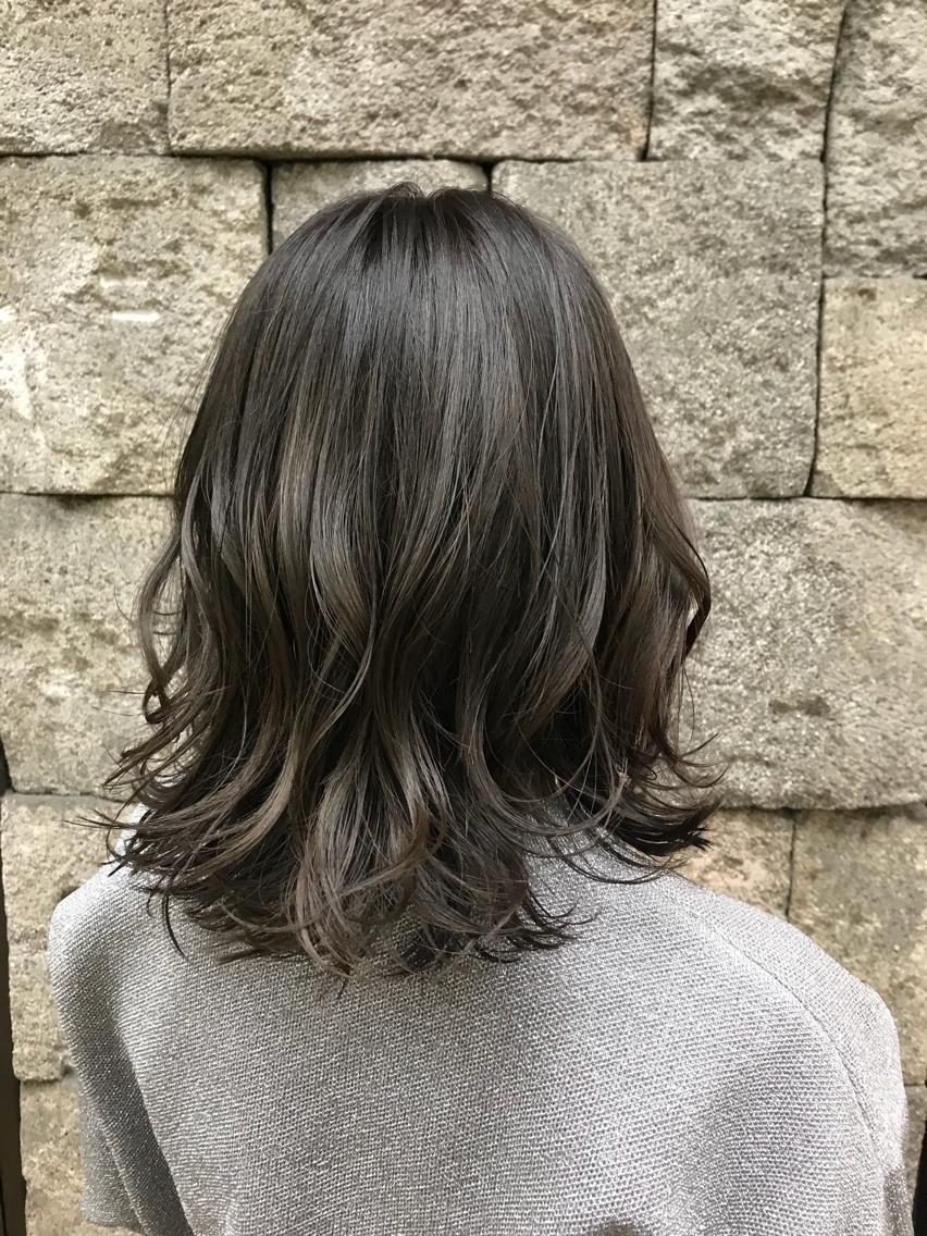 Hd限定 ヘア カラー アッシュ グレー 暗め