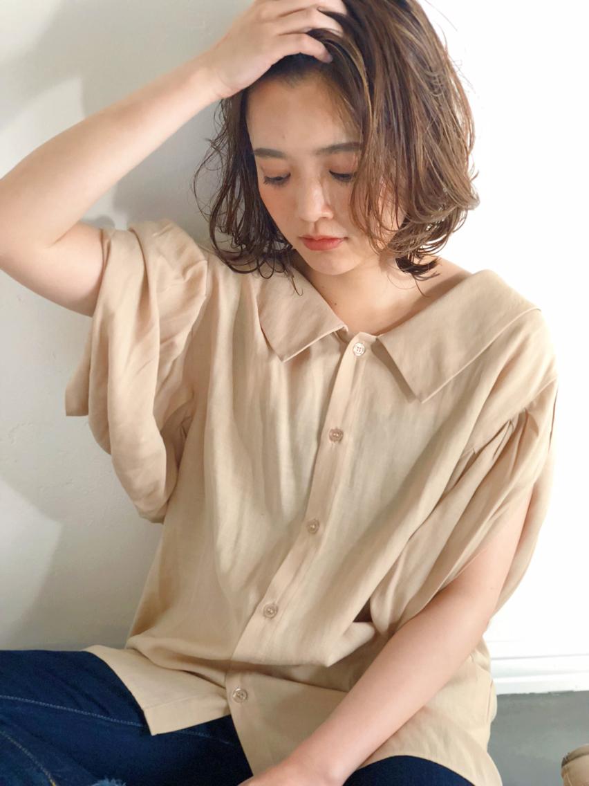 ハイライト ショート ショートボブ ボブ ミニボブ Go Today Shaire Salon 青山店所属 透明感 再現性 Nakajima のヘアカタログ ミニモ