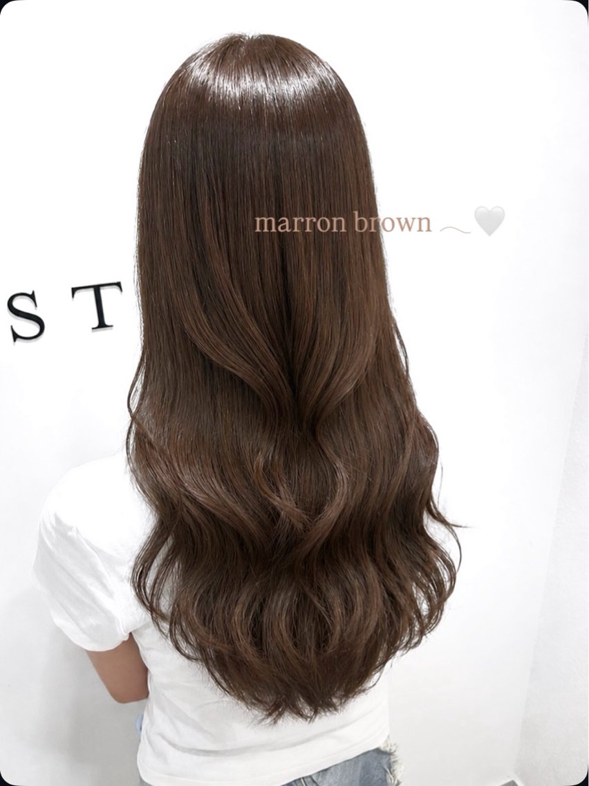 オリーブブラウン】2026年夏人気のオリーブブラウンのヘアカラー・髪型
