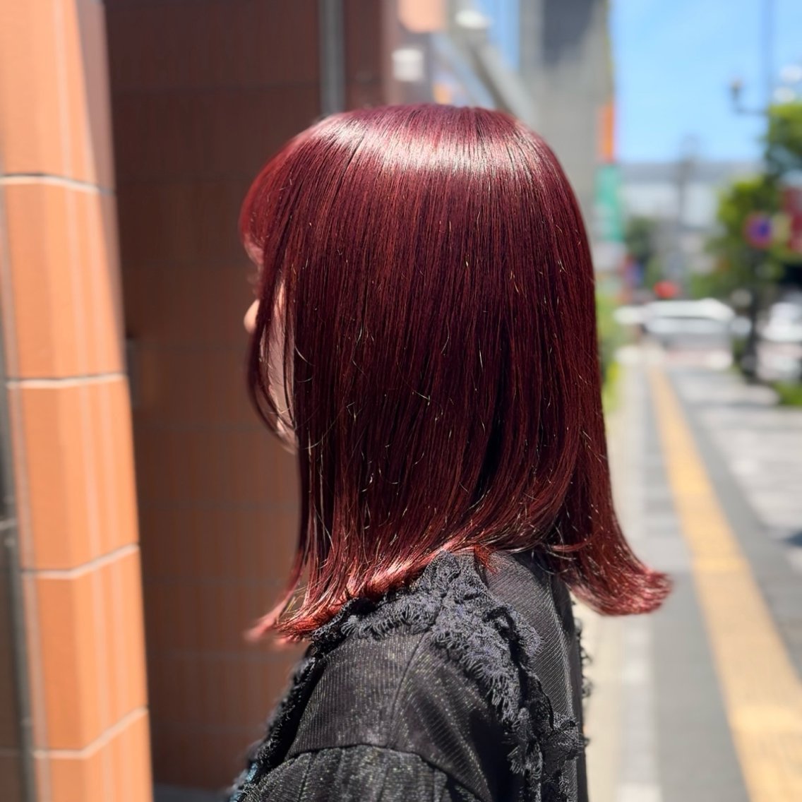 YASUショート ボブ暖色系カラーのヘアカタログ｜ミニモ