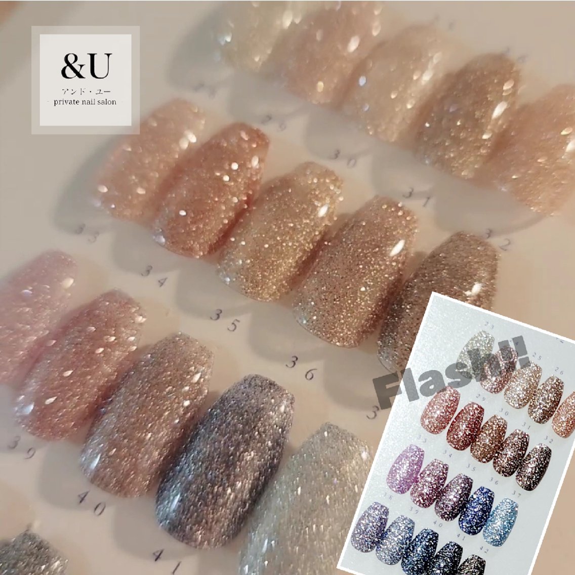 enoi ダイヤモンドフラッシュ43-58 16色セット(約1.5g 半量程度) enoi ダイヤモンドフラッシュ43-58 16色セット(約1.5g 半量程度) enoi