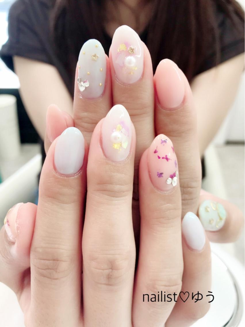 ミッキーミニーネイル Twins Nail所属 ネイリストゆうのネイル