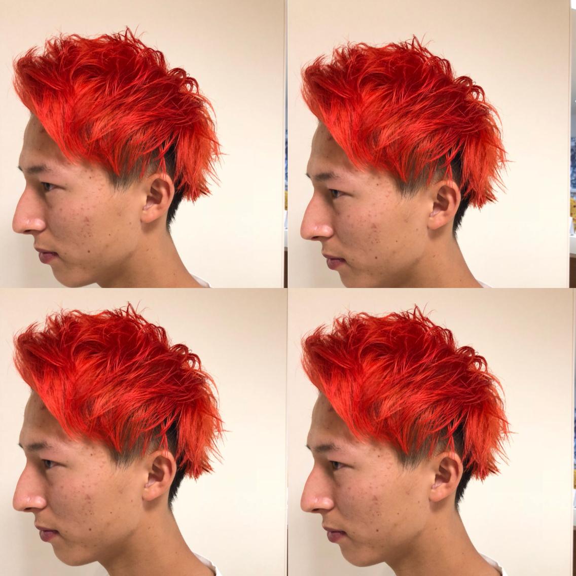 最新のhd 髪 オレンジ メンズ