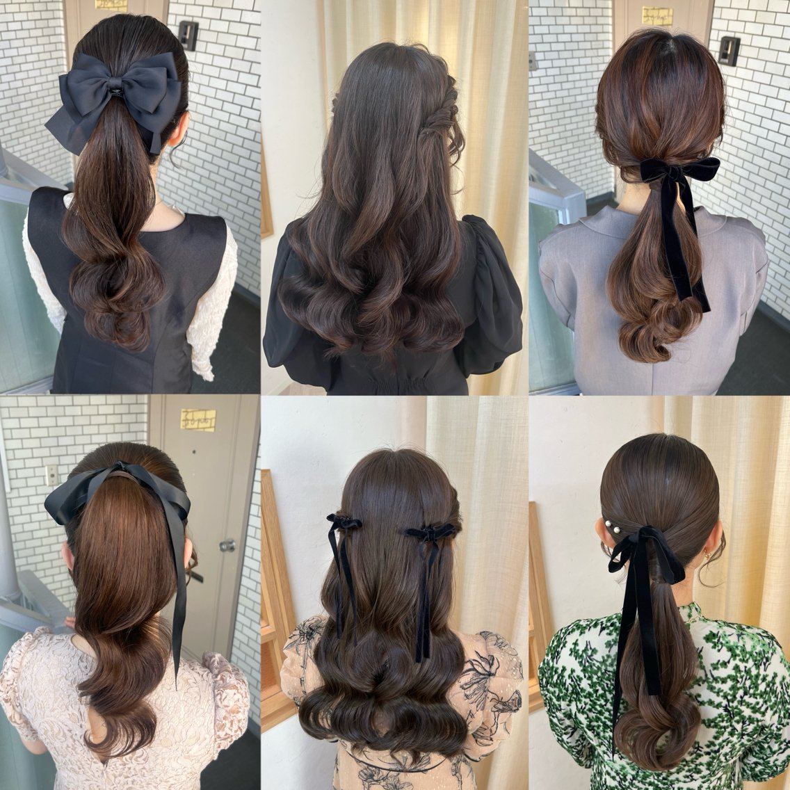 ヘアスタイル・髪型カタログ「ライブヘア 参列ヘア イベントヘア 編み