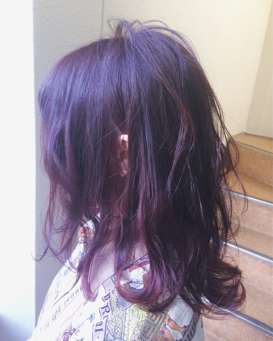 最高のマインクラフト エレガント赤紫色 ヘアカラー