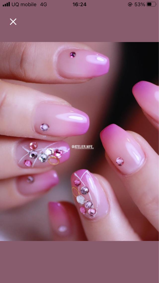 エアブラシネイル#エアブラシグラデーション#おまかせネイル #アトリエ