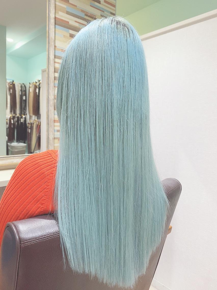 ヘアスタイル・髪型カタログ「シールエクステ100枚ボブでラインが