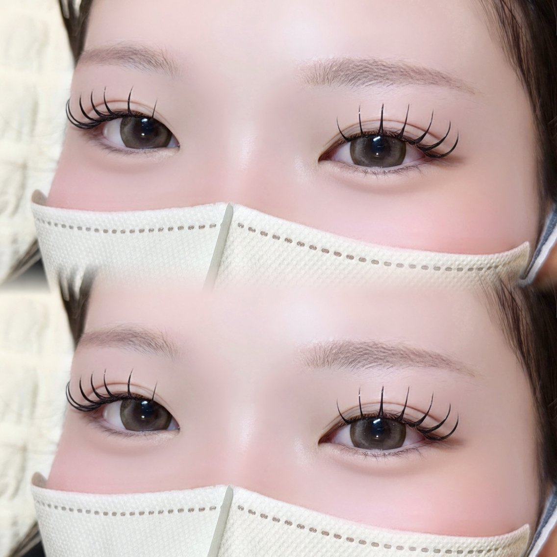 まつ様 マツエク・まつげパーマデザインカタログ「Flat Lash 120 Dカール 12mm