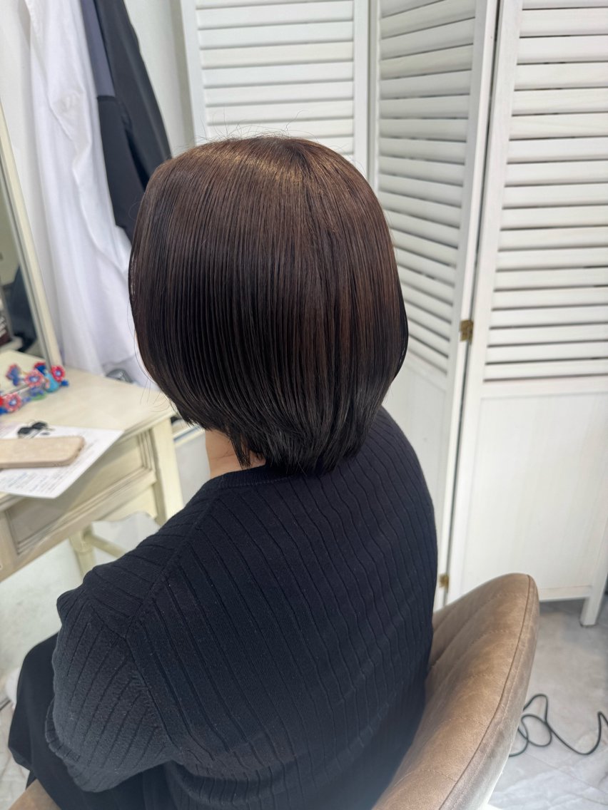 ヘアスタイル・髪型カタログ「ブリーチなしでできるブラウンカラー