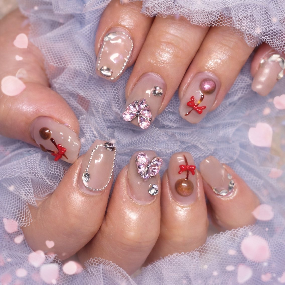 ネイルデザイン・アートカタログ「＊ハンド5000円 #行徳ネイル #ちゅる