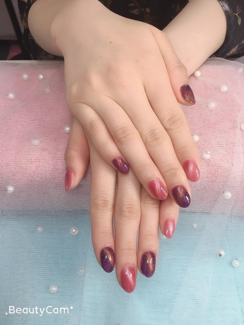 21年冬 人気のグラデーション ラメグラデのネイルデザイン ネイルアートカタログ 8ページ目 Minimo ミニモ