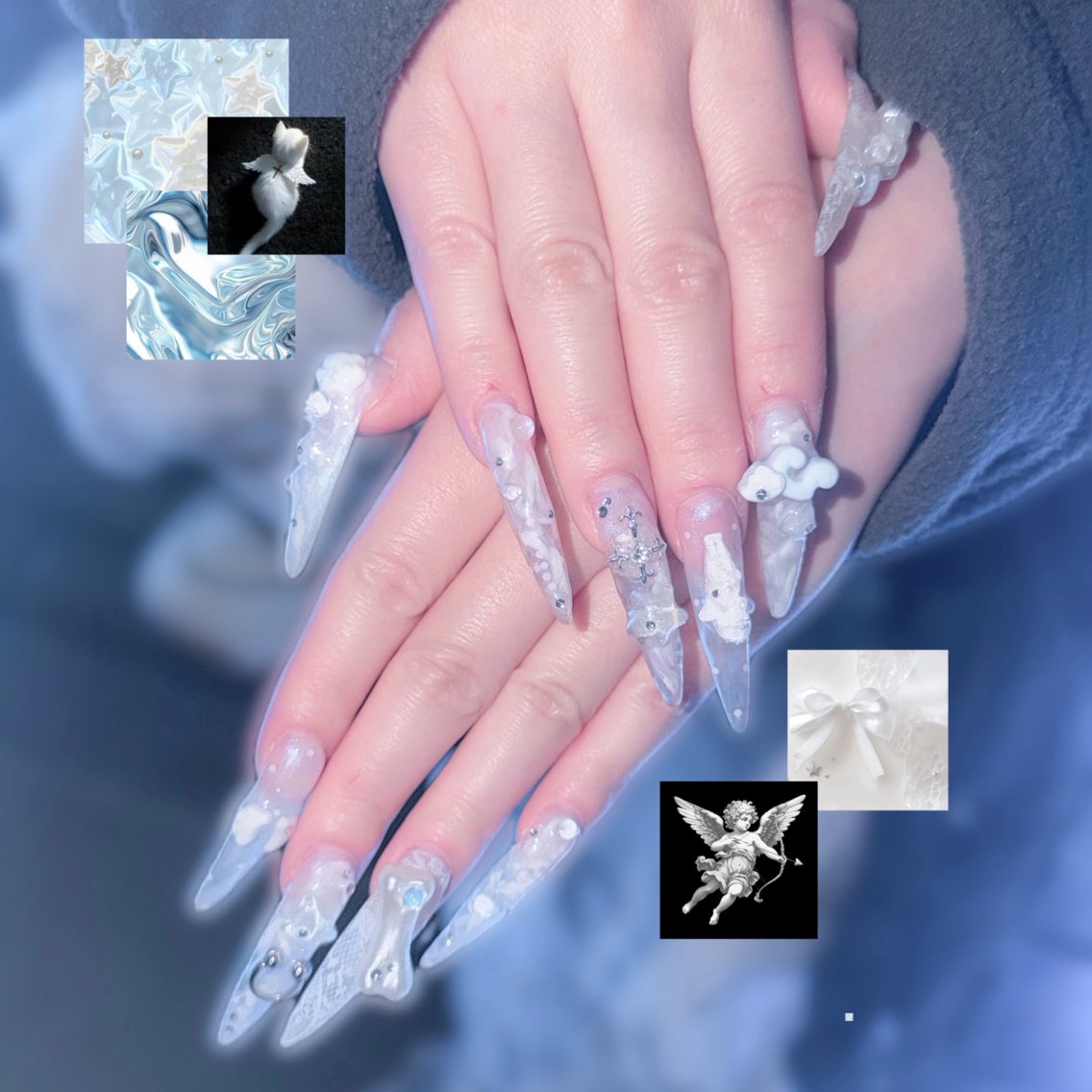 ネイルデザイン・アートカタログ「Wish core nail ꒰ঌ♡໒꒱」byユカ