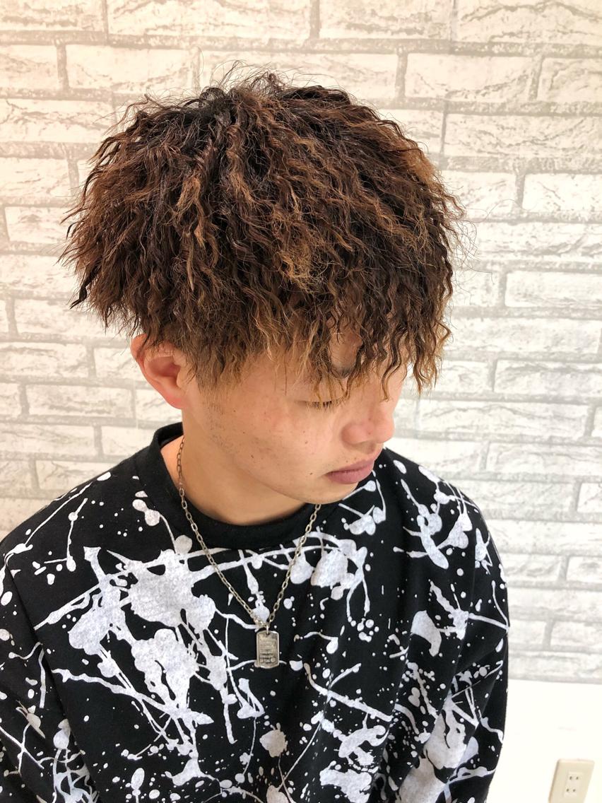 上メンズ パーマ トリートメント 最高のヘアスタイルのアイデア