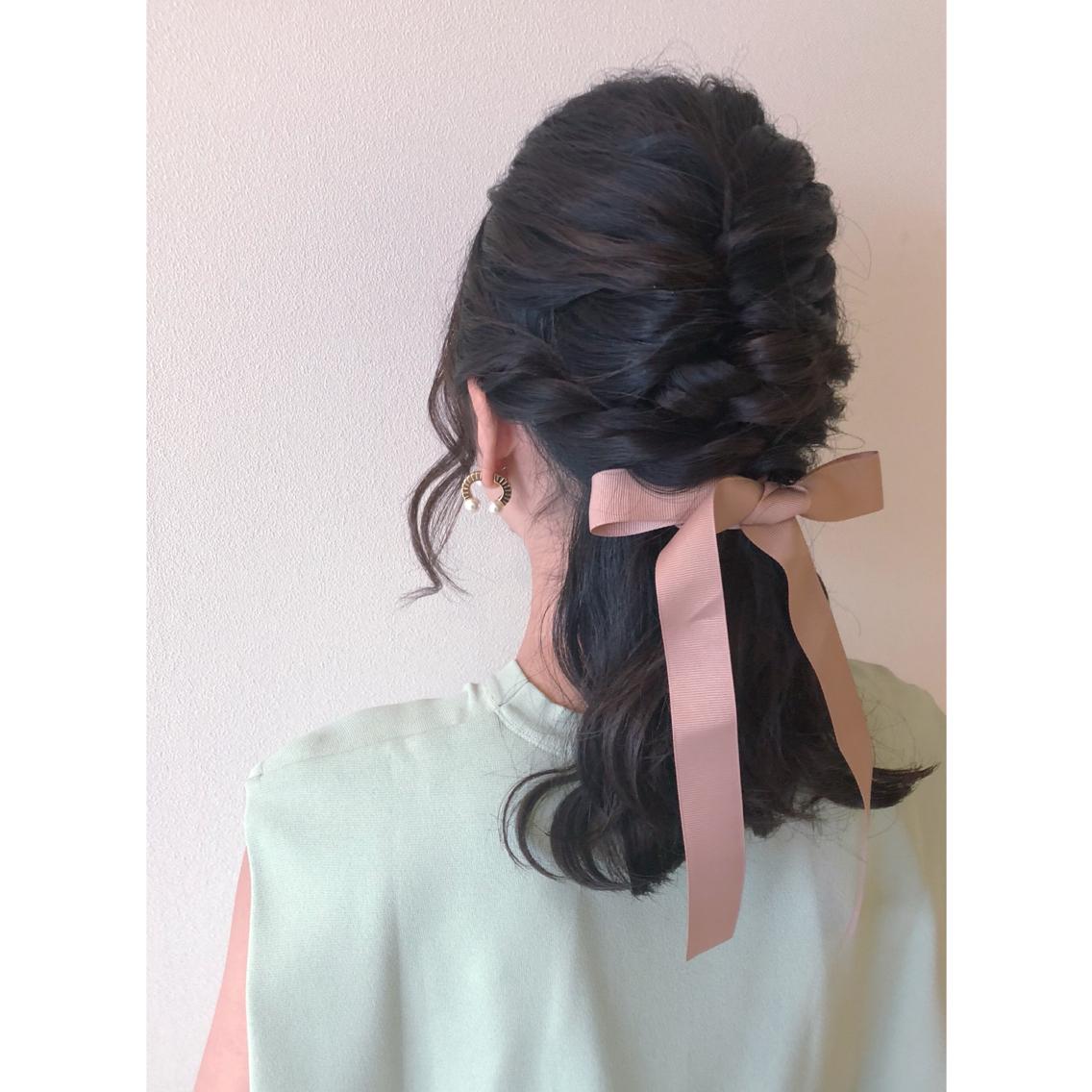 結婚式 ブライダル 21年夏人気の結婚式 ブライダルヘアのヘアアレンジ 髪型カタログ 69ページ目 ミニモ
